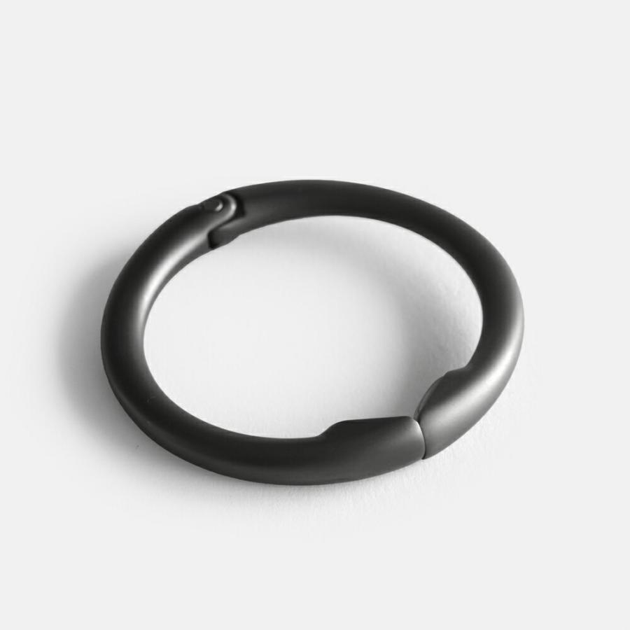 Clipa / クリッパ (つやなしブラックシルバー)｜メール便可4点まで｜1275 Matte Hematite バッグハンガー 軽量 コンパクト｜118792 | 