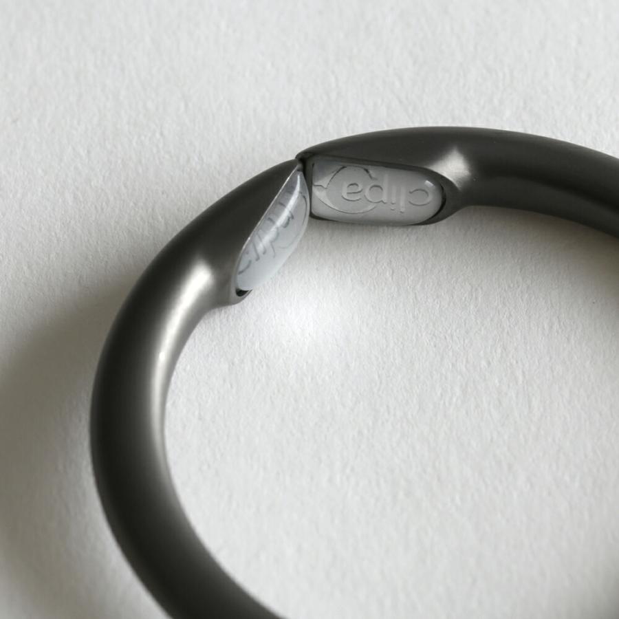 Clipa / クリッパ (つやなしブラックシルバー)｜メール便可4点まで｜1275 Matte Hematite バッグハンガー 軽量 コンパクト｜119081 |  | 02