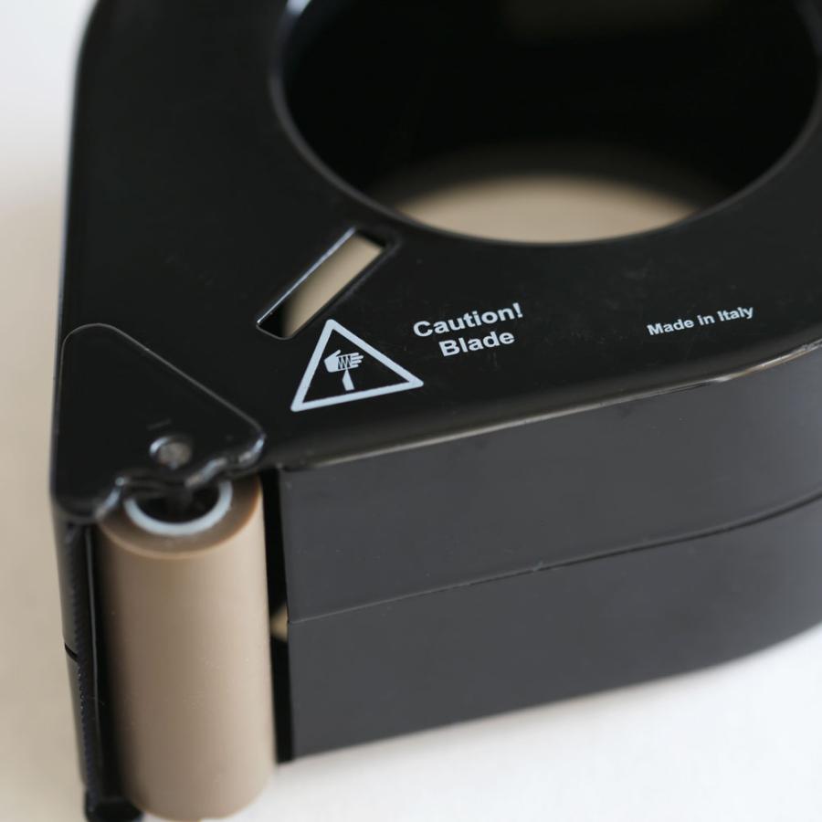 FMPACK / Hand Tape Dispenser D1/50mm (Black)｜ハンドテープディスペンサー テープカッター ステーショナリー 梱包 DETAIL ディテール ブラック｜118796 |  | 01