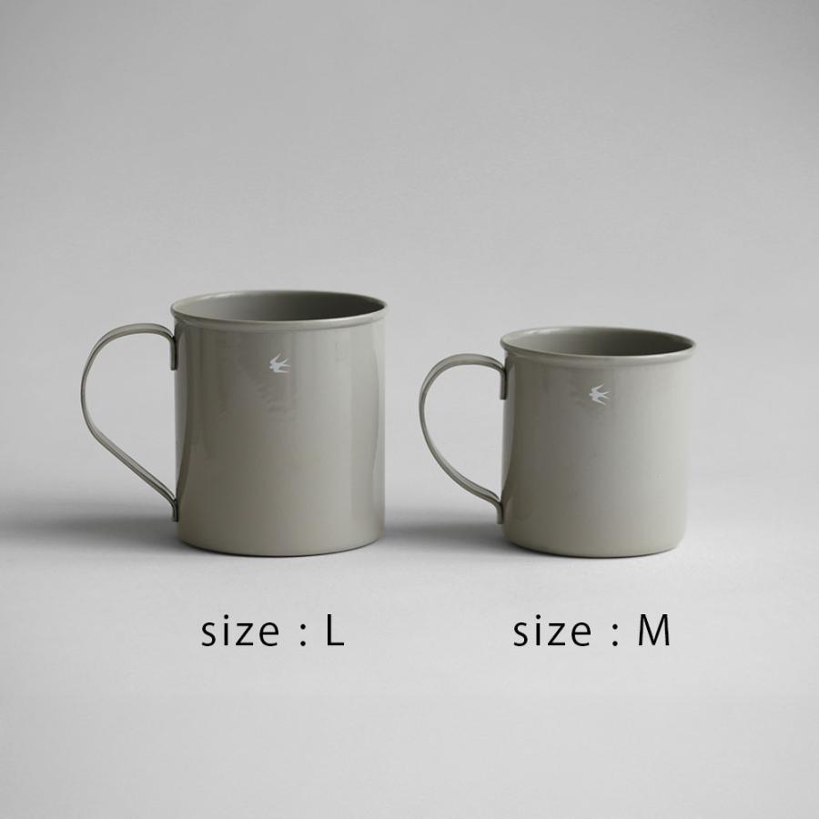 GLOCAL STANDARD PRODUCTS グローカルスタンダードプロダクツ / ツバメ マグ M グレー｜TSUBAME MUG マグカップ 琺瑯 ホーロー 燕三条製 食器 Gray｜119016 | GLOCAL STANDARD PRODUCTS | 05