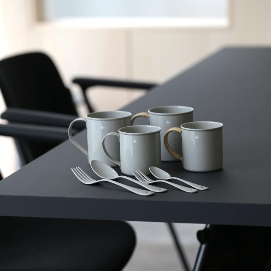 GLOCAL STANDARD PRODUCTS グローカルスタンダードプロダクツ / ツバメ マグ M グレー｜TSUBAME MUG マグカップ 琺瑯 ホーロー 燕三条製 食器 Gray｜119016 | GLOCAL STANDARD PRODUCTS | 06