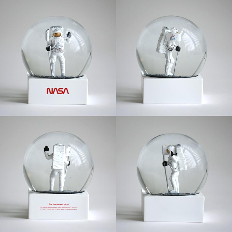 DETAIL INC. / NASA SNOW GLOBE｜ディテール ナサ スノーグローブ ガラス オブジェ 宇宙 アルテミス計画 Snow Dome スノードーム｜119026 |  | 05