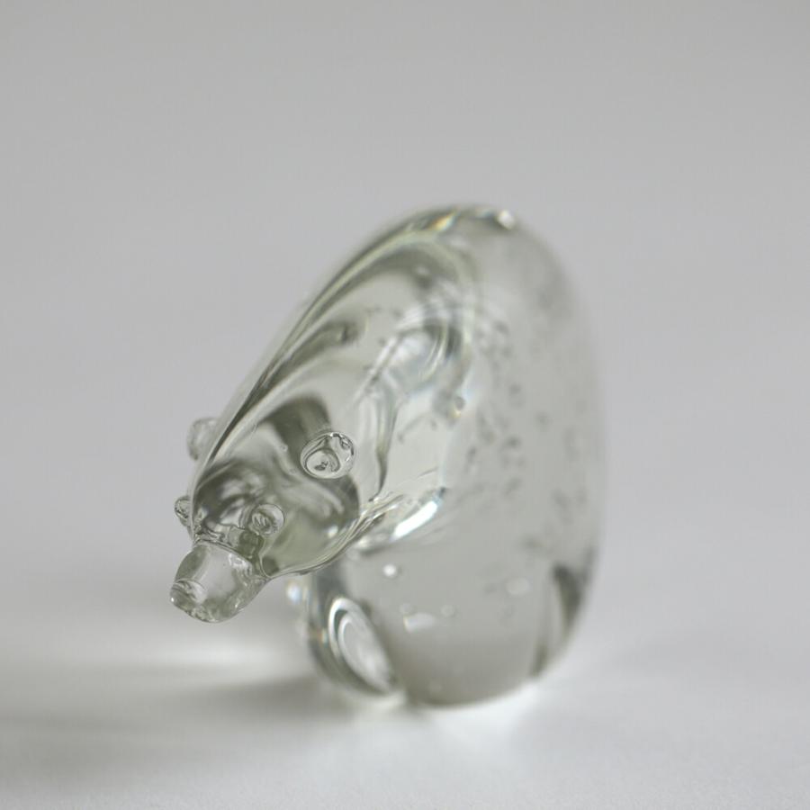 HERE by DETAIL / Glass Objet Polar Bear Small｜ヒアバイディテール グラスオブジェ ポーラーベア スモール ガラス 熊｜119027 |  | 01