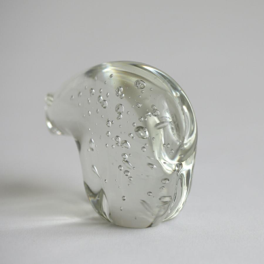 HERE by DETAIL / Glass Objet Polar Bear Small｜ヒアバイディテール グラスオブジェ ポーラーベア スモール ガラス 熊｜119027 |  | 02