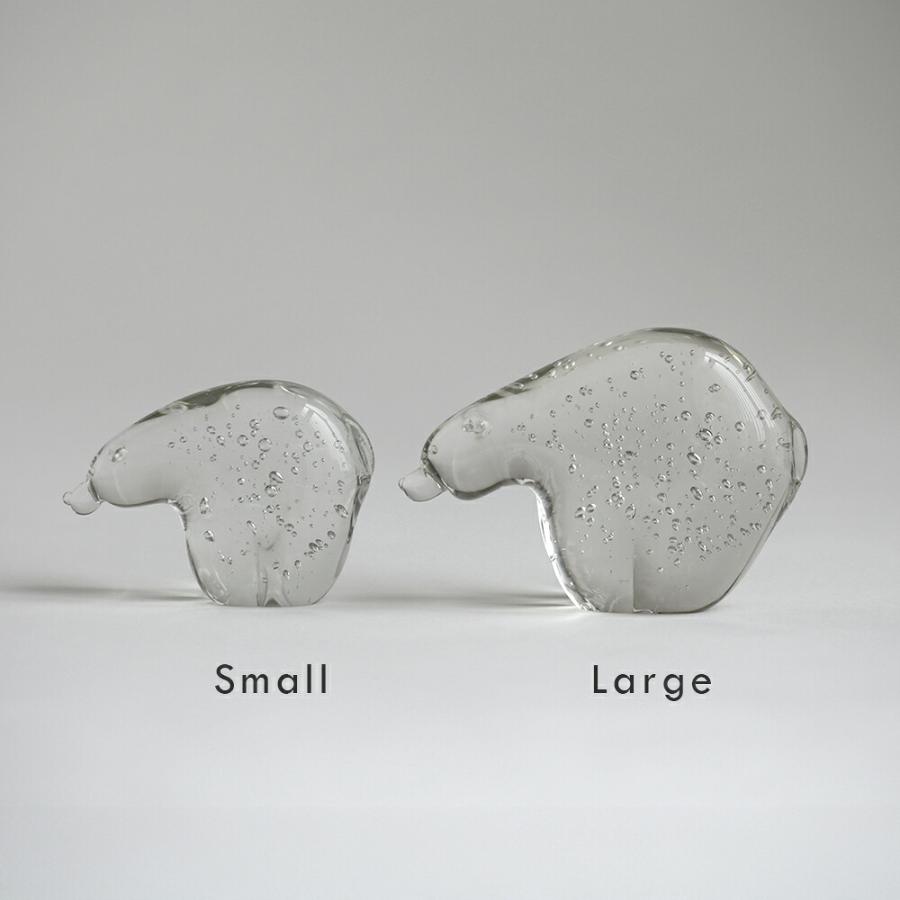 HERE by DETAIL / Glass Objet Polar Bear Small｜ヒアバイディテール グラスオブジェ ポーラーベア スモール ガラス 熊｜119027 |  | 04