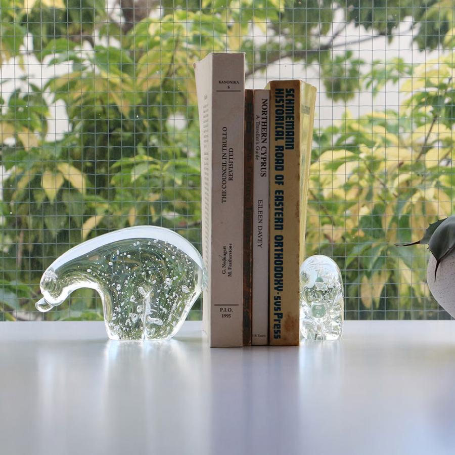 HERE by DETAIL / Glass Objet Polar Bear Large｜ヒアバイディテール グラスオブジェ ポーラーベア ラージ ガラス 熊｜119028 |  | 08