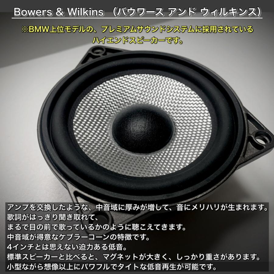 BMW Z4 E89 B&Wフロントスピーカーセット Bowers & Wilkins 純正 BMW Z4 E89 B&Wフロントスピーカーセット Bowers & Wilkins 純正