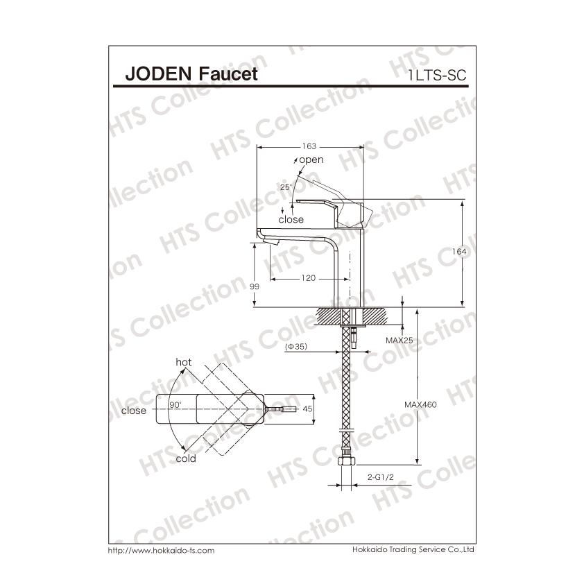 ＪＯＤＥＮ水栓金具　洗面用混合水栓＊送料無料