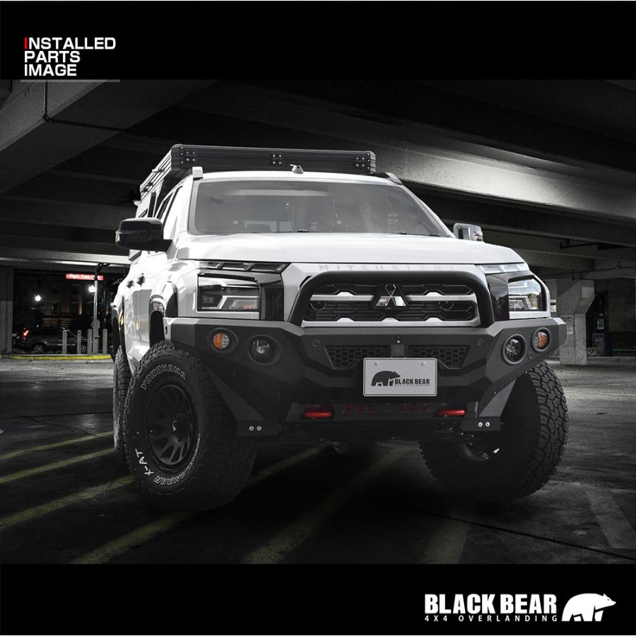 トライトン LC2T 2024(R6).2- BLACK BEAR4x4 フロントバンパー 高強度