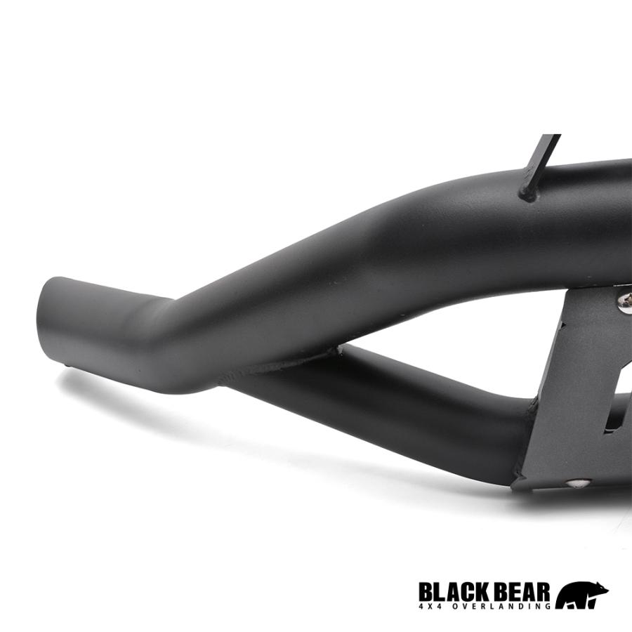 トライトン LC2T フロントバンパーガード BLACK BEAR4x4 ブラック 黒