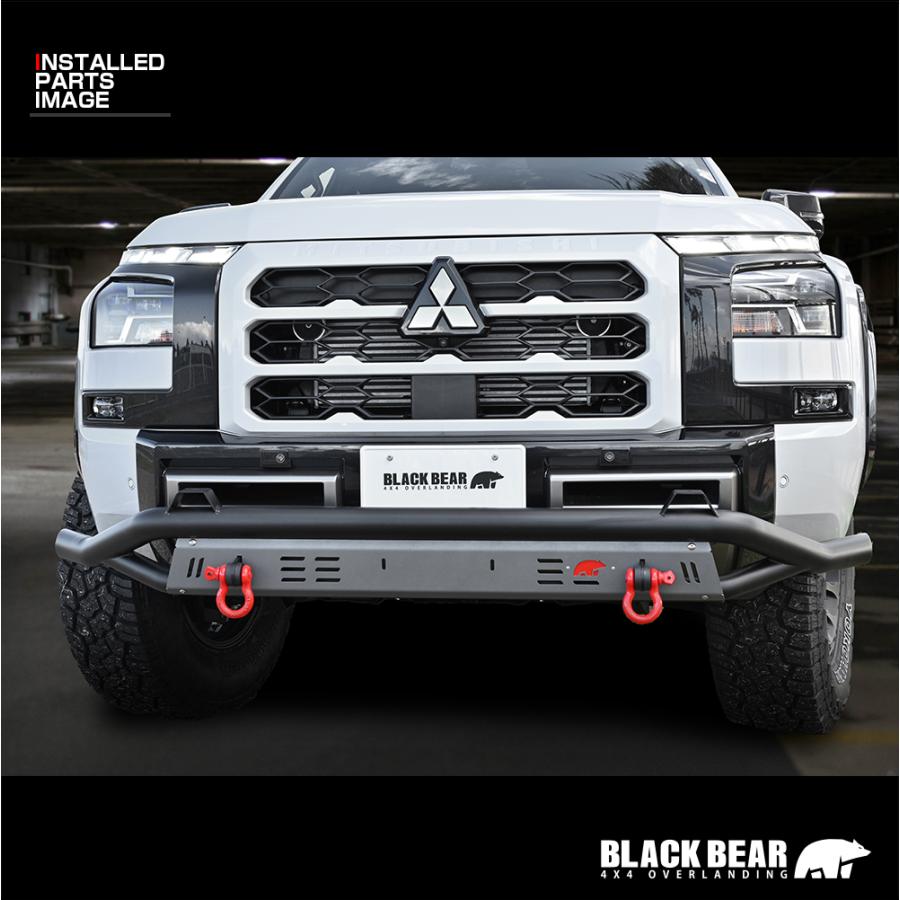 トライトン LC2T 2024(R6).2- BLACK BEAR4x4 フロントバンパーガード