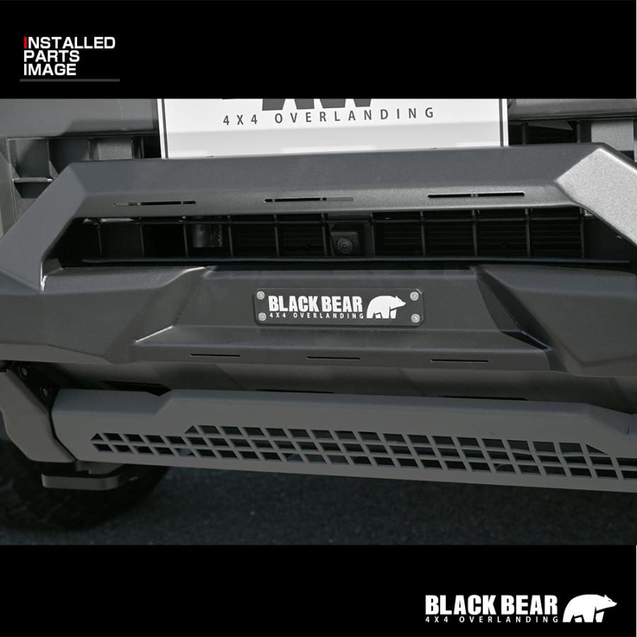 ランドクルーザー 250 2024(R6).4〜 フロントバンパーガード BLACK