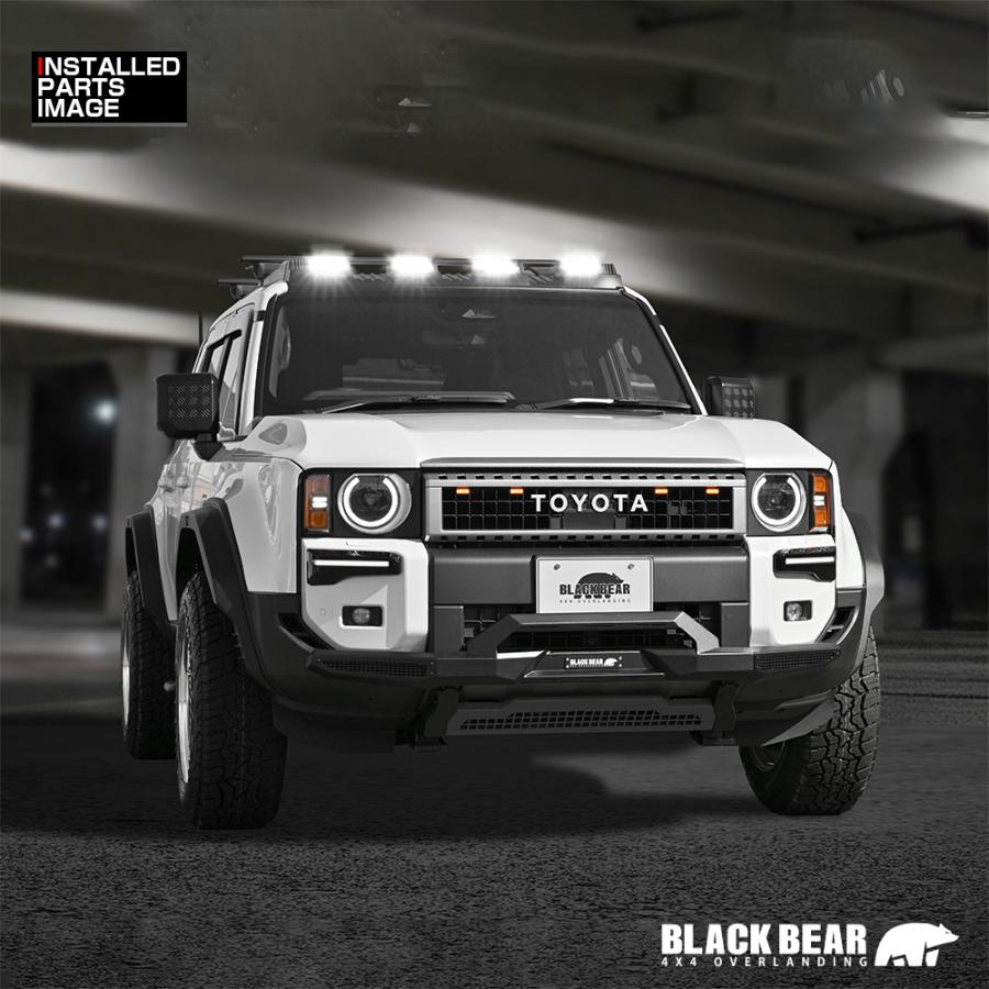 ランドクルーザー 250 2024(R6).4〜 フロントバンパーガード BLACK