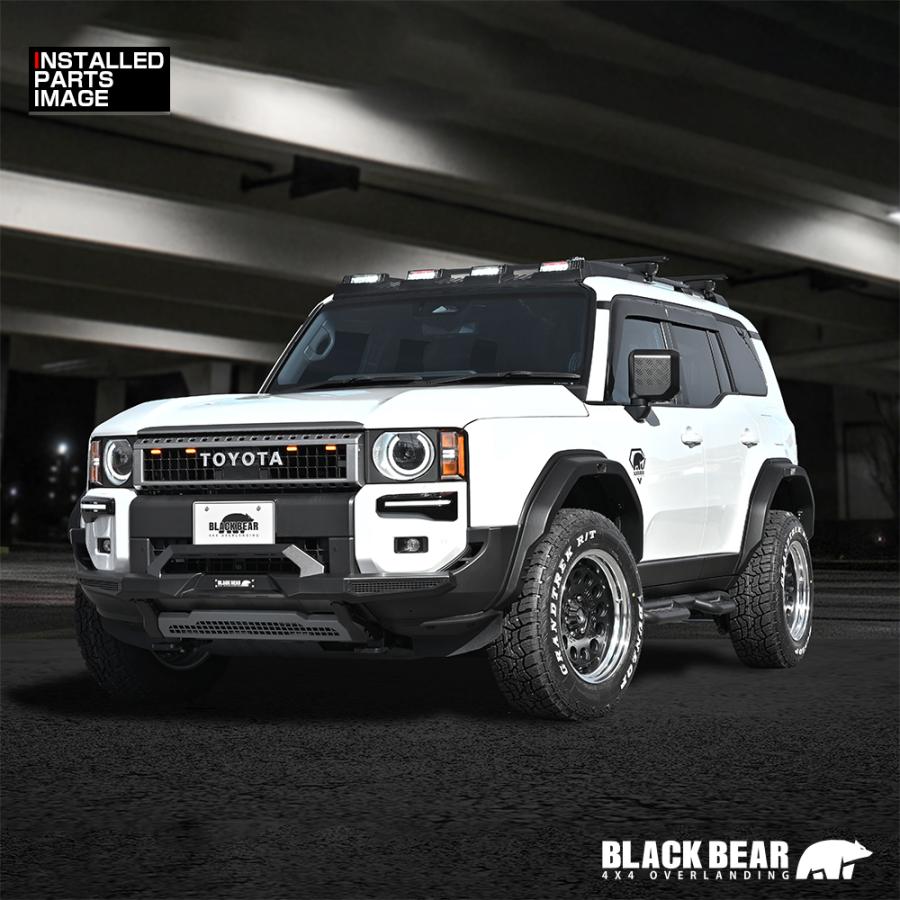 ランドクルーザー 250 2024(R6).4〜 フロントバンパーガード BLACK