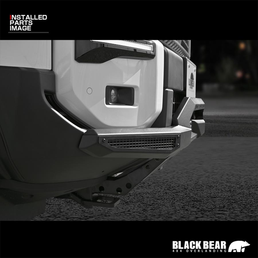 ランドクルーザー 250 2024(R6).4〜 フロントバンパーガード BLACK