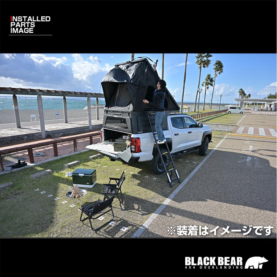 ハイラックス GUN125 ピークネストキャノピー 車中泊 ルーフテント