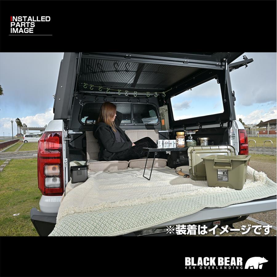 ハイラックスキャノピー　ベッドキット 予約販売 5月中旬頃入荷予定 ピークネストキャノピー 車中泊 ルーフ