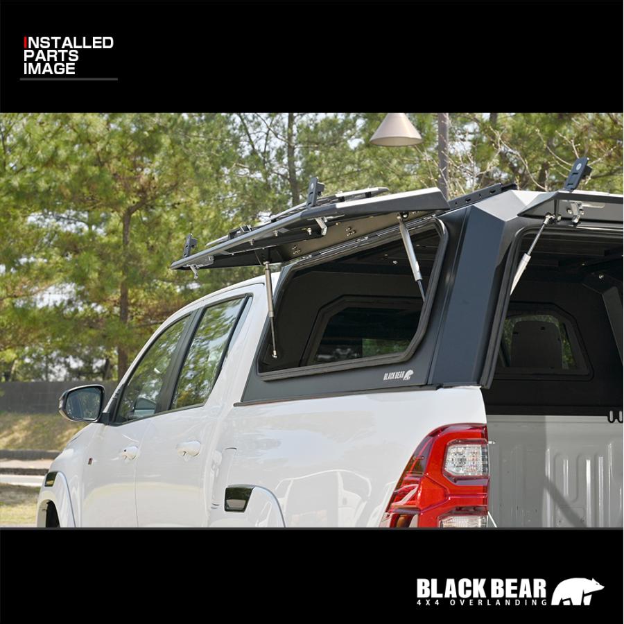 ハイラックス GUN125 キャノピー BLACK BEAR4x4 カスタム パーツ