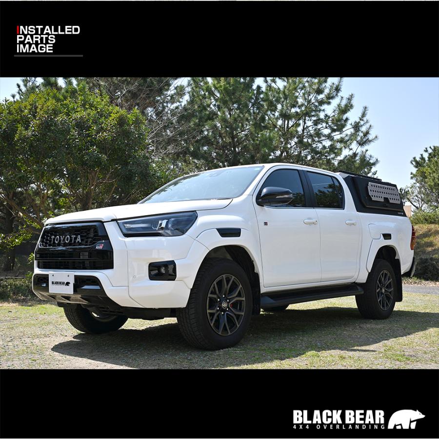ハイラックス GUN125 キャノピー BLACK BEAR4x4 カスタム パーツ