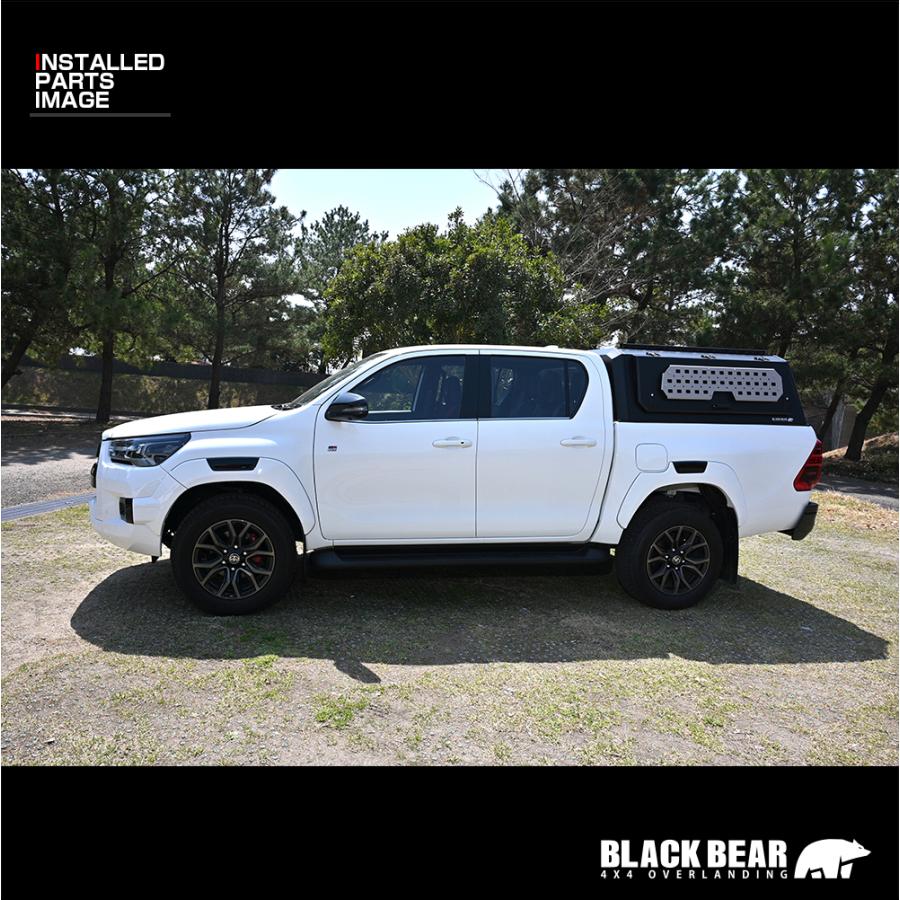 ハイラックス GUN125 キャノピー BLACK BEAR4x4 カスタム パーツ