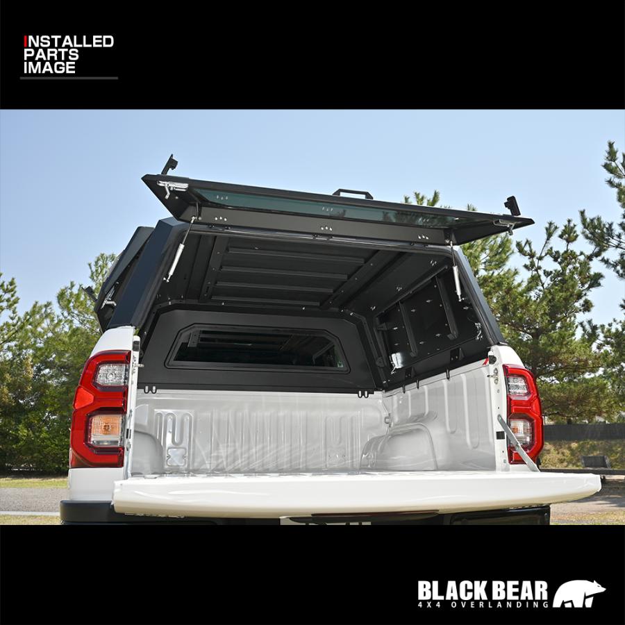 ハイラックス GUN125 キャノピー BLACK BEAR4x4 カスタム パーツ