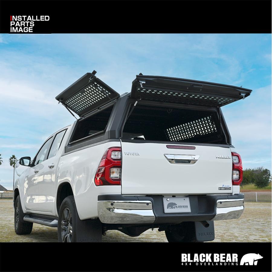 ハイラックス GUN125 キャノピー BLACK BEAR4x4 カスタム パーツ