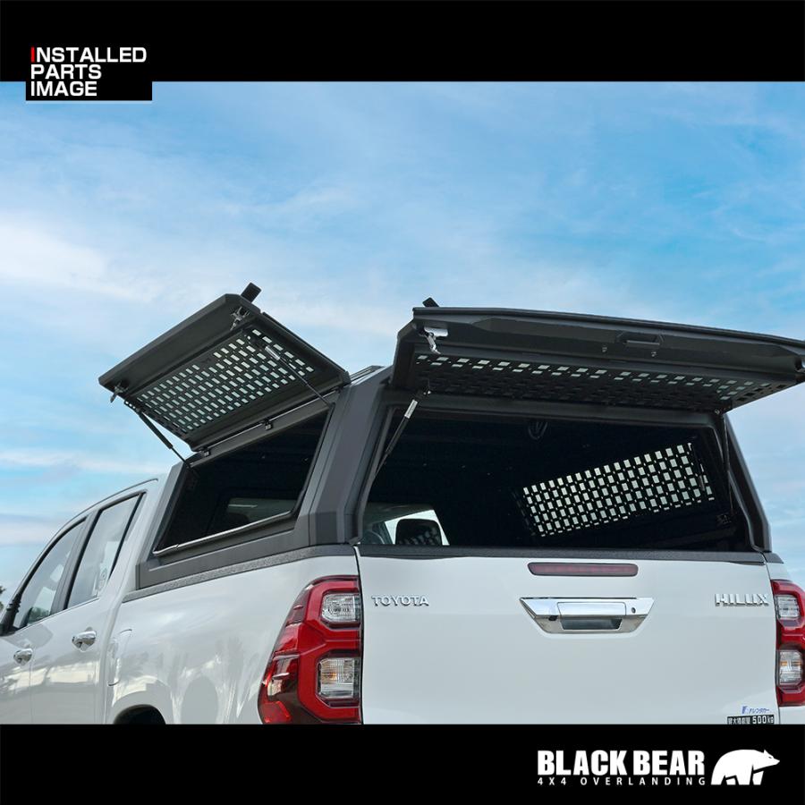 キャノピー ハイラックス GUN125 H29(2017).9〜 BLACK BEAR4x4
