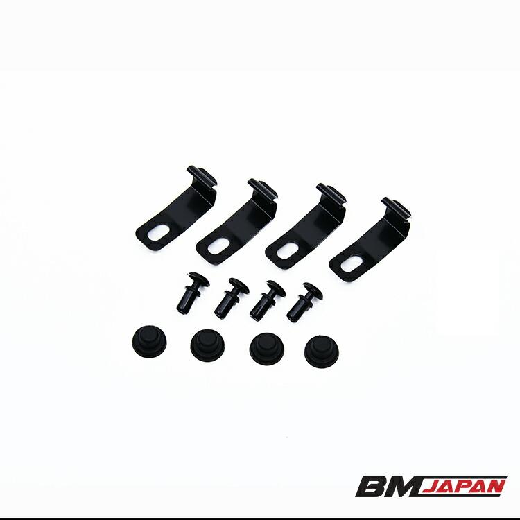 ハイゼットカーゴ S700/710 2021(R3).12~ ドアバイザー 雨よけ 金具