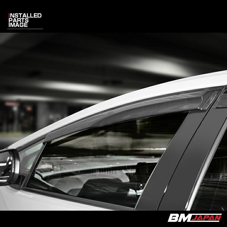 プリウス MXWH/ZVW60/65 2023(R3).1 - ドアバイザー 雨よけ 金具＆両面  