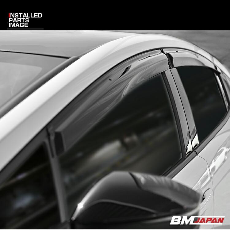 プリウス MXWH/ZVW60/65 2023(R3).1 - ドアバイザー 雨よけ 金具＆両面