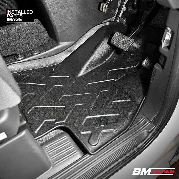 N-VAN JJ1/2 2018(H30).7 - AT車 3D デュアルマット ラバーマット 1列