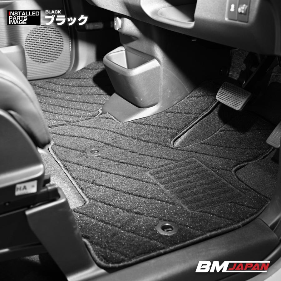 N-BOX JF5 JF6 フロアマット 1〜2列目セット 2023(R5).10 - チェック柄