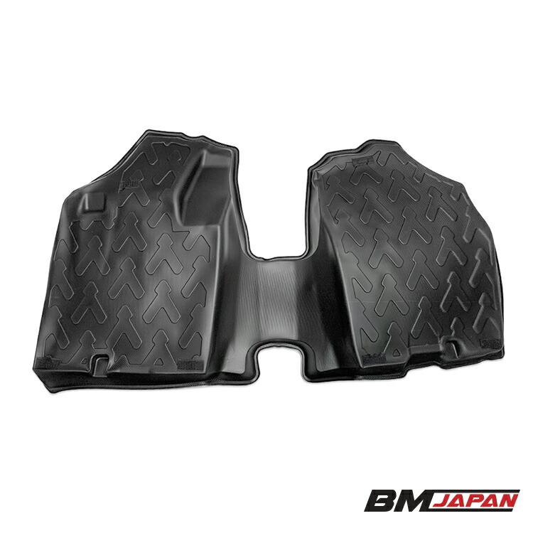 ハスラー MR52S MR92S フロアマット 3D ラバーマット 1列目用 ブラック 