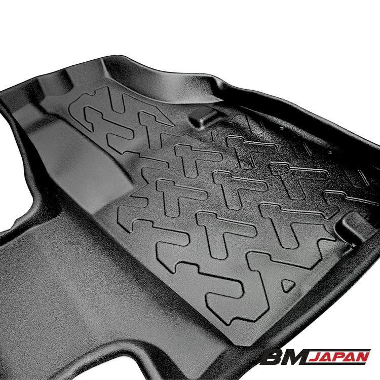 ハスラー MR52S MR92S フロアマット 3D ラバーマット 1列目用 ブラック