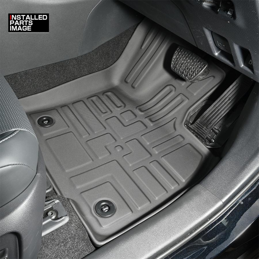 RAV4 60系 フロアマット AXAN64 ハイブリッドZ/Adventure 3D ラバー