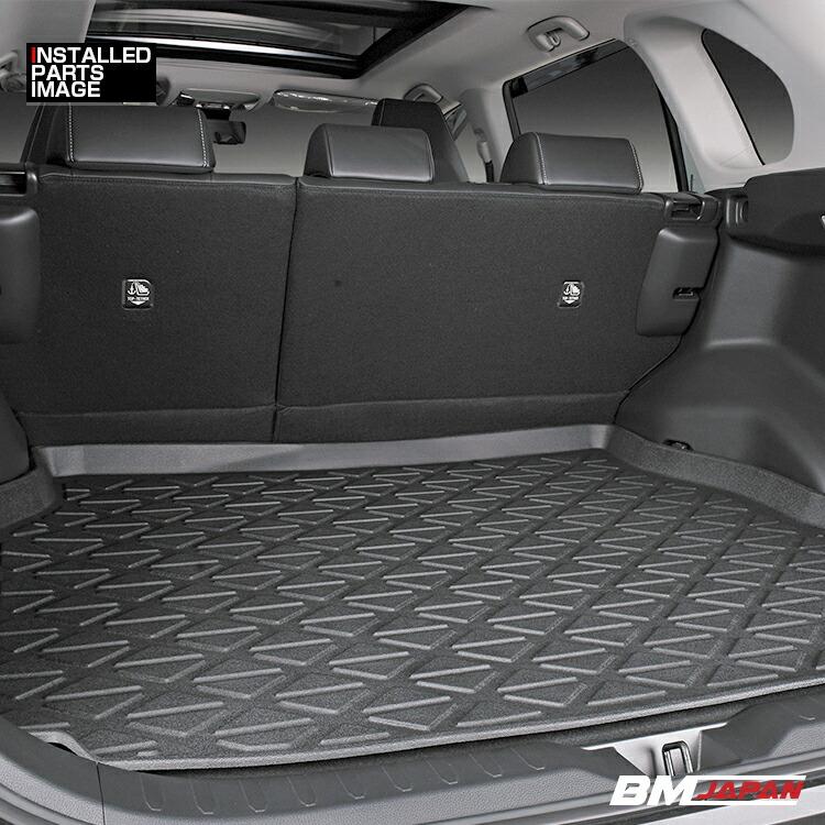 RAV4 50系 フロアマット 2019(H31).4 - 3D ラゲッジマット ブラック