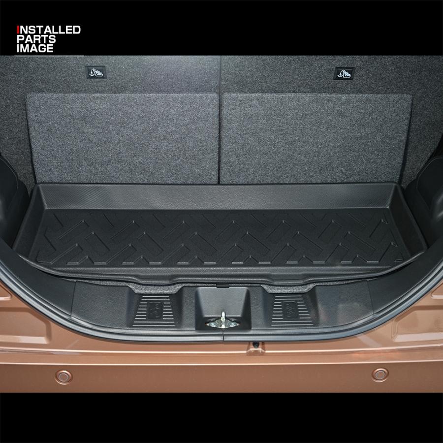 スペーシア カスタム MK53S フロアマット 3D ラゲッジマット 防水 防汚