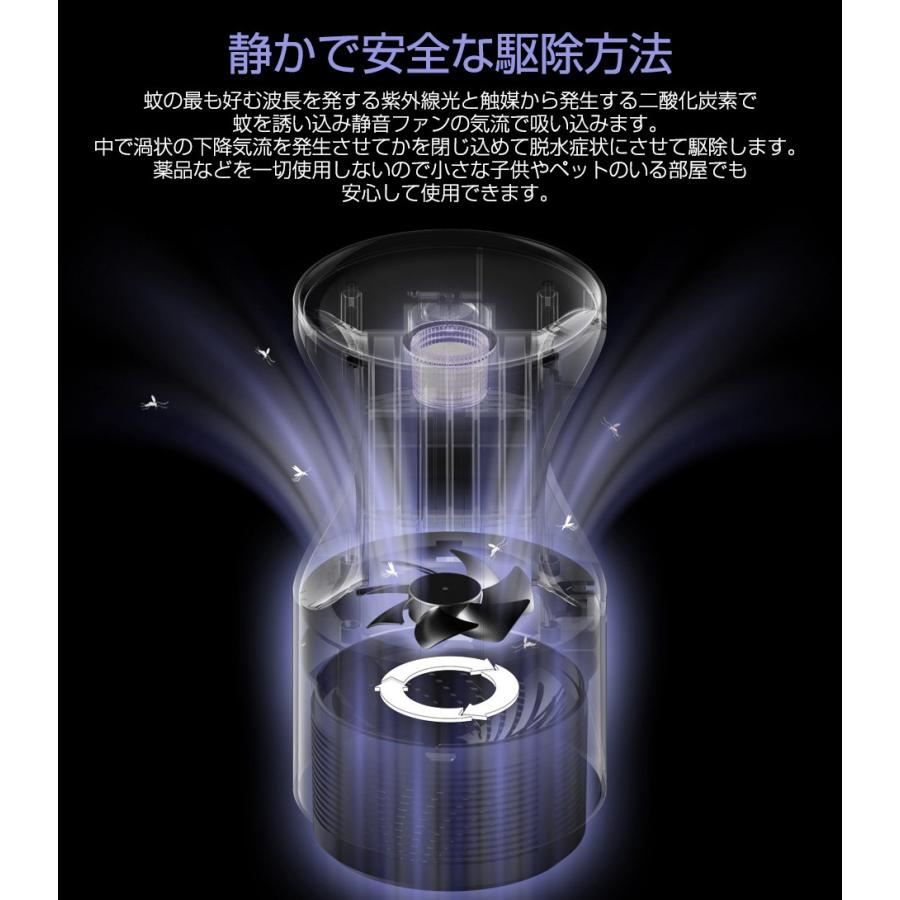 Usbポータブル蚊キラー Uvは蚊を誘引し 強風と感電は蚊を排除し 妊娠中や赤ちゃんのためのサイレントで快適
