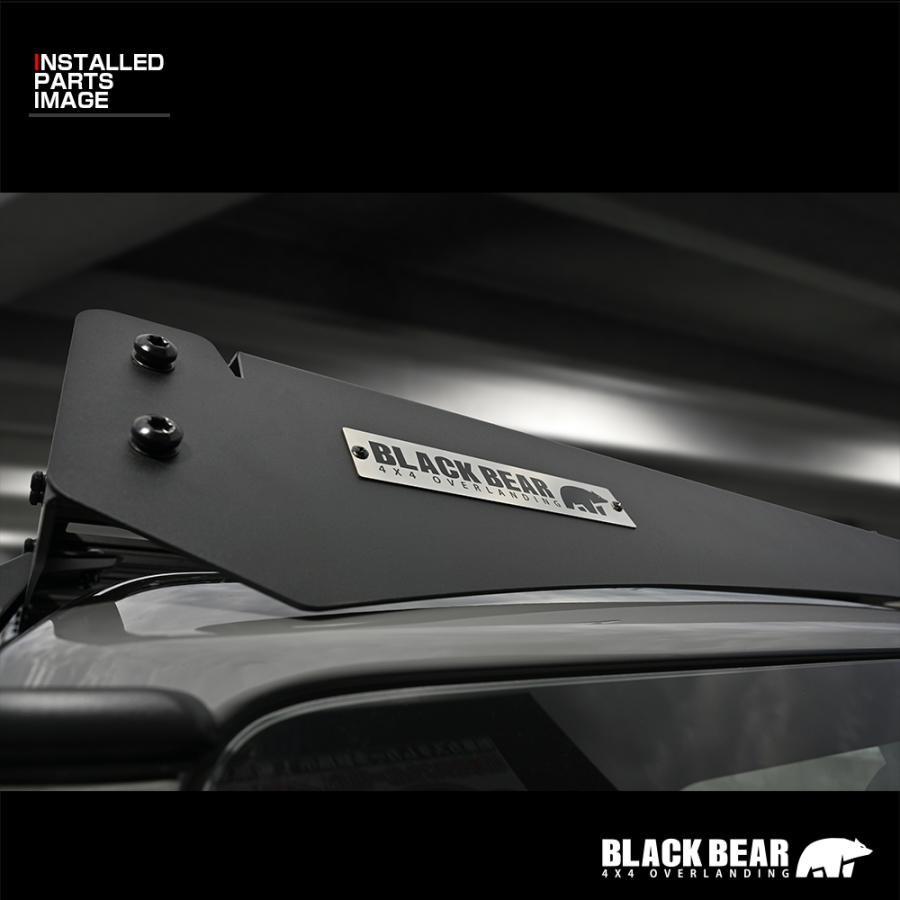 ジムニー JB64 シエラ JB74 ルーフラック ルーフキャリア BLACK 