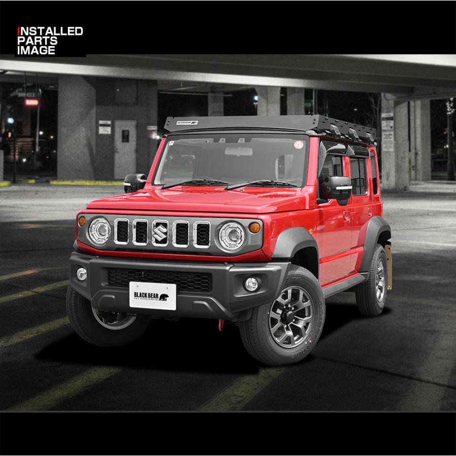 ポイント5倍 ジムニー ノマド JC74 2025(R7).4〜 ルーフラック BLACK