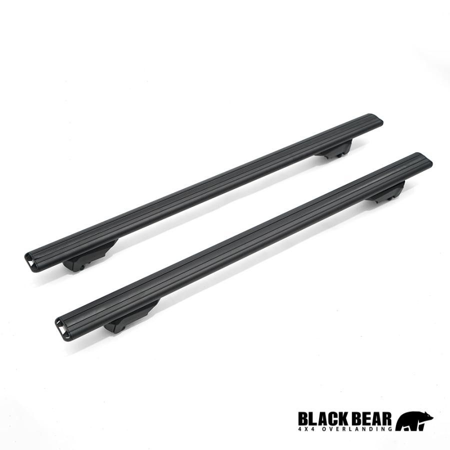 BLACK BEAR4x4 システムキャリア 汎用タイプ ルーフレール用 ブラック