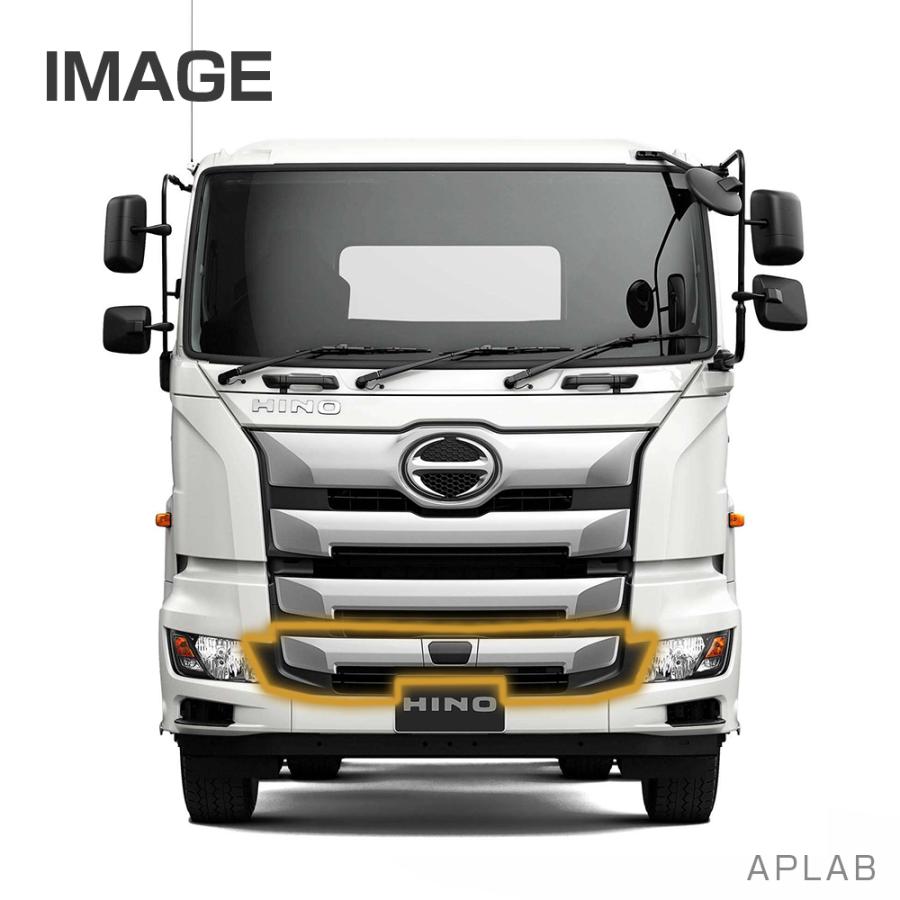 日野 17 プロフィア インナー ロア グリル ローキャブ 用 メッキ