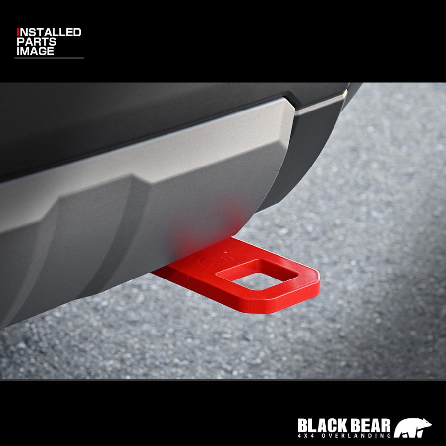 ランドクルーザー 250 2024(R6).4〜 リア牽引フック BLACK BEAR4x4