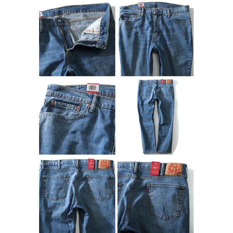 大きいサイズ メンズ LEVI'S リーバイス 511 スリムフィットストレッチジーンズ USA直輸入 045112146｜bmo｜03