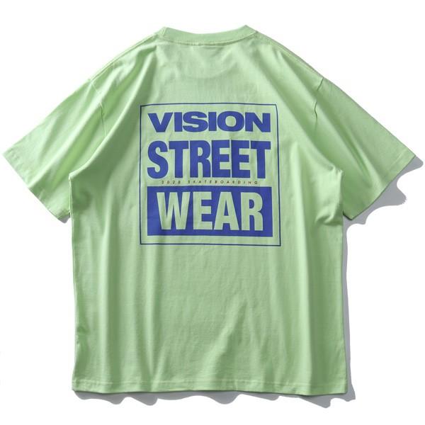 大きいサイズ メンズ VISION STREET WEAR ロゴ プリント 半袖 Tシャツ 0504116 | ブランド登録なし | 04