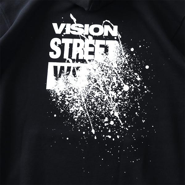 大きいサイズ メンズ VISION STREET WEAR スプラッシュ グラフィックプリント プルオーバー パーカー 0905712｜bmo｜10