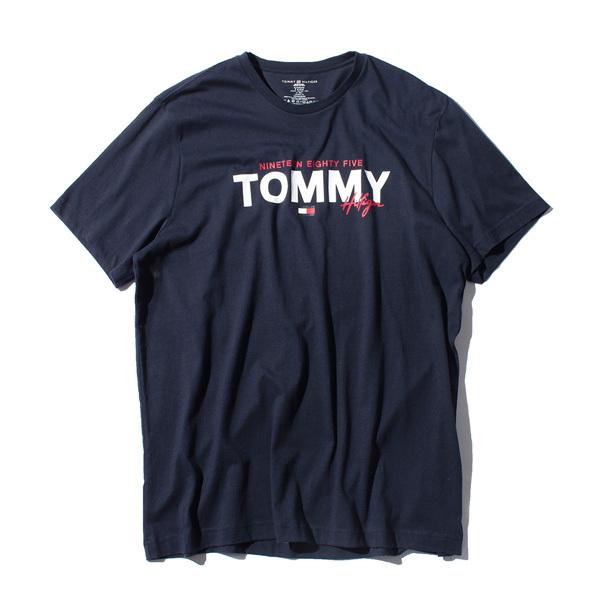 大きいサイズ メンズ TOMMY HILFIGER トミーヒルフィガー ロゴ プリント 半袖 Tシャツ USA直輸入 09t3954｜bmo｜04
