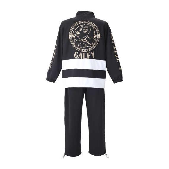 大きいサイズ メンズ GALFY ジャージセット ブラック 1158-8652-1 3L