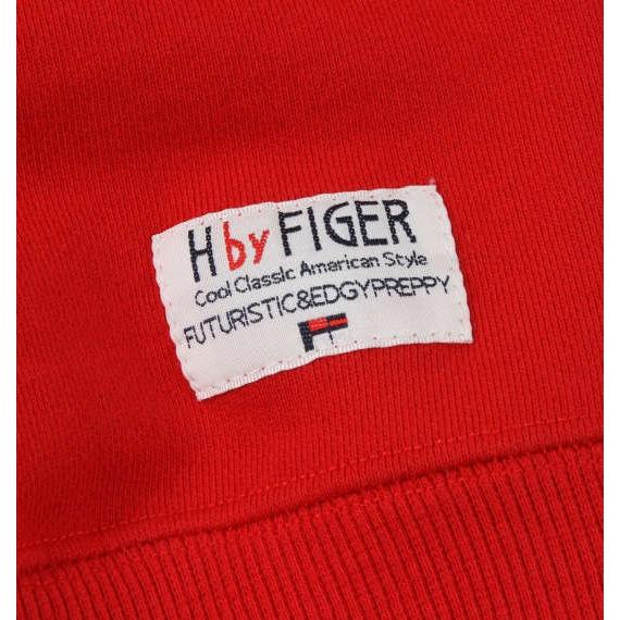 大きいサイズ メンズ H by FIGER クルートレーナー ネイビー×レッド 1168-8322-1 3L 4L 5L 6L 8L｜bmo｜03