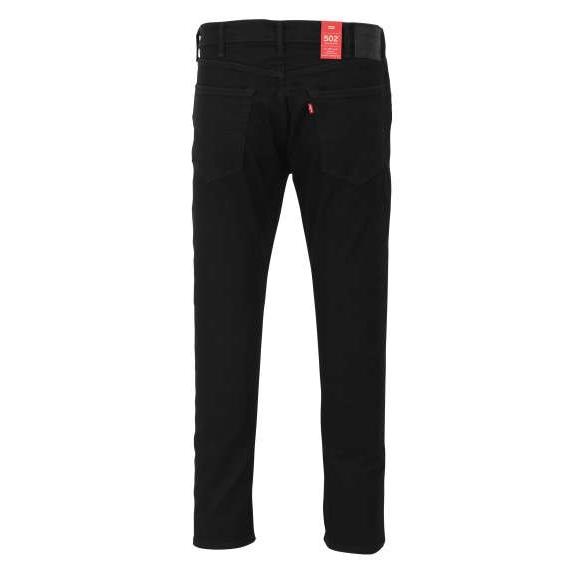 【大きいサイズ】【メンズ】 Levi's 502(TM)レギュラーテーパードデニムパンツ ブラック 1174-7301-1 [38・40・42]｜bmo｜02